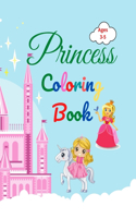 Princess Coloring Book