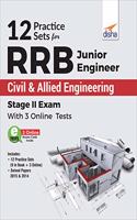 12 Practice Sets for RRB Junior Engineer Civil & Allied Engineering Stage II Exam with 3 Online Tests