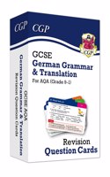 GCSE AQA German: Grammar & Translation Revision Question Cards (For exams in 2025)