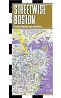 Streetwise Boston Map - Laminated City Center Street Map of Boston, Massachusetts