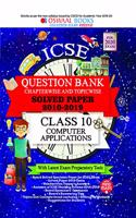 Oswaal ICSE Question Bank Class 10 Computer Applications Book Chapterwise & Topicwise (For March 2020 Exam)