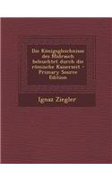 Königsgleichnisse des Midrasch beleuchtet durch die römische Kaiserzeit