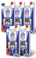 Oswaal CBSE ONE for ALL Class 10 (Set of 5 Books) Mathematics (Standard), Science, Social Science, English, Hindi B [Combined & Updated for Term 1 & 2]