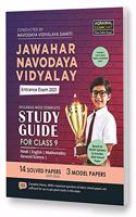 Jawahar Navodaya Vidyalaya Entrance Exam 2021 Complete Guidebook Class 9 (English)