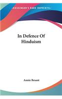 In Defence Of Hinduism