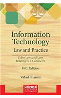 Information Technology Law and Practice- Cyber Laws and Laws Relating to E-Commerce