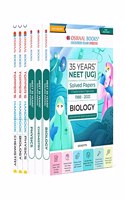 Oswaal Topper's Handbook + 35 Years' NEET UG Solved Papers (Set of 6 Books) Physics, Chemistry, Biology 1988-2022 (For 2023 Exam)