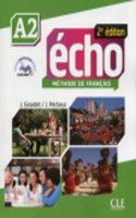 Echo - Niveau A2 - Livre de l'eleve + DVD