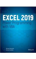 Excel 2019 Power Programming with VBA