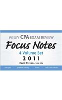 Wiley CPA Examination Review, Focus Notes Set 2011