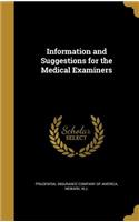 Information and Suggestions for the Medical Examiners