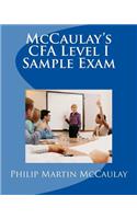 McCaulay's CFA Level I Sample Exam