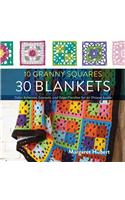 10 Granny Squares 30 Blankets