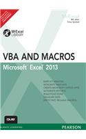 Excel 2013 VBA and Macros, 1/e