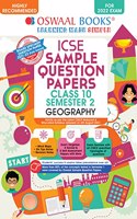 Oswaal ICSE Sample Question Papers Class 10, Semester 2, Geography Book (For 2022 Exam)