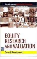 Equity Research And Valuation