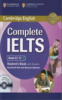 Complete Ielts Bands 6.5-7.5: Students Book With Answers (Pb + 2 Acds + 1 Cd-Rom)
