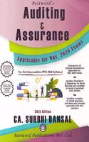 Bestword Auditing & Assurance of 24th Edition for CA (Intermediate-IPC) (Old Syllabus) Applicable for May 2020 Exam