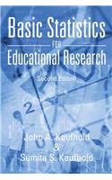 Basic Statistics for Educational Research