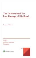 The International Tax Law Concept of Dividend