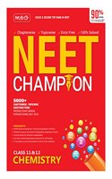 MTG NEET Champion Chemistry Book Latest Revised Edition 2022, 100% Solved Question Bank of last 10 years