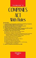 Taxmann's Companies Act with Rules  Most Authentic & Comprehensive Book covering Amended, Updated & Annotated text of Companies Act 2013 with 60+ Rules, Circulars & Notifications | Pocket Paperback [Paperback] Taxmann