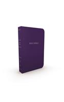 KJV, Gift and Award Bible, Imitation Leather, Purple, Red Letter Edition