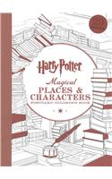 Harry Potter Magical Places & Characters Postcard Coloring Book, 3