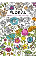 Adult Colouring Journal: Floral