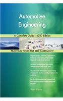 Automotive Engineering A Complete Guide - 2020 Edition