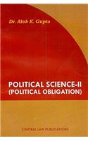 Political Science-II (Political Obligation)