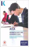 ADVANCED AUDIT AND ASSURANCE (AAA - INT/UK) - STUDY TEXT