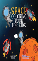 Space Coloring Book for Kids