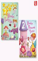 2 Minuts Fairy Tales Story Books For Kids - Pack of 2 Books (Fairy and Princess Stories)