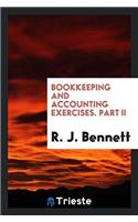 Bookkeeping and Accounting Exercises. Part II