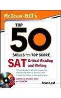 Mcgraw-Hill'S Top 50 Skills For A Top Score: Sat Critical Reading And Writing