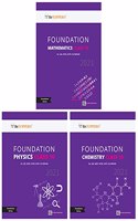 BeToppers Foundation Series - Class 10 Mathematics, Physics, Chemistry IIT Foundation Books - Helps Prepare for IIT JEE/NTSE/KVPY/Olympiad - 2021 Edition with Key and Solutions CD-ROM