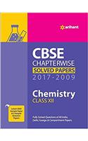 CBSE Chemistry Chapterwise Solved Papers Class 12th 2017-2009