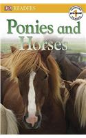 DK Readers L0: Ponies and Horses