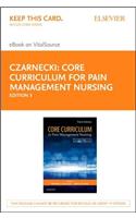 Core Curriculum for Pain Management Nursing - Elsevier eBook on Vitalsource (Retail Access Card)