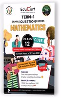 Educart CBSE Term 1 MATHEMATICS Sample Papers Class 12 MCQ Book For Dec 2021 Exam (Based on 2nd Sep CBSE Sample Paper 2021)