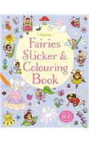 Fairies Sticker & Colouring Book