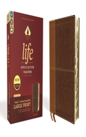 Niv, Life Application Study Bible, Third Edition, Large Print, Leathersoft, Brown, Indexed, Red Letter Edition