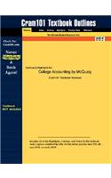 Studyguide for College Accounting by McQuaig, ISBN 9780618507139