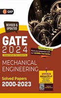 GATE 2024 : Mechanical Engineering - Solved Papers (2000-2023) by GKP