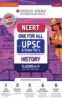 Oswaal NCERT One For All Book for UPSC and State PSCs History Classes 6 to 12 (Old and New NCERT Edition) (For 2024 Exam)