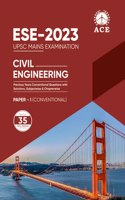 ESE 2023 Mains Civil Engineering Conventional Paper I Previous Conventional Questions with Solutions, Subject wise and Chapter wise