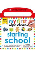 Priddy Learning: My First Wipe Clean Starting School