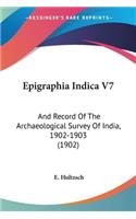 Epigraphia Indica V7