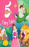 5 Minute Fairy Tales - Premium Quality Padded & Glittered Book